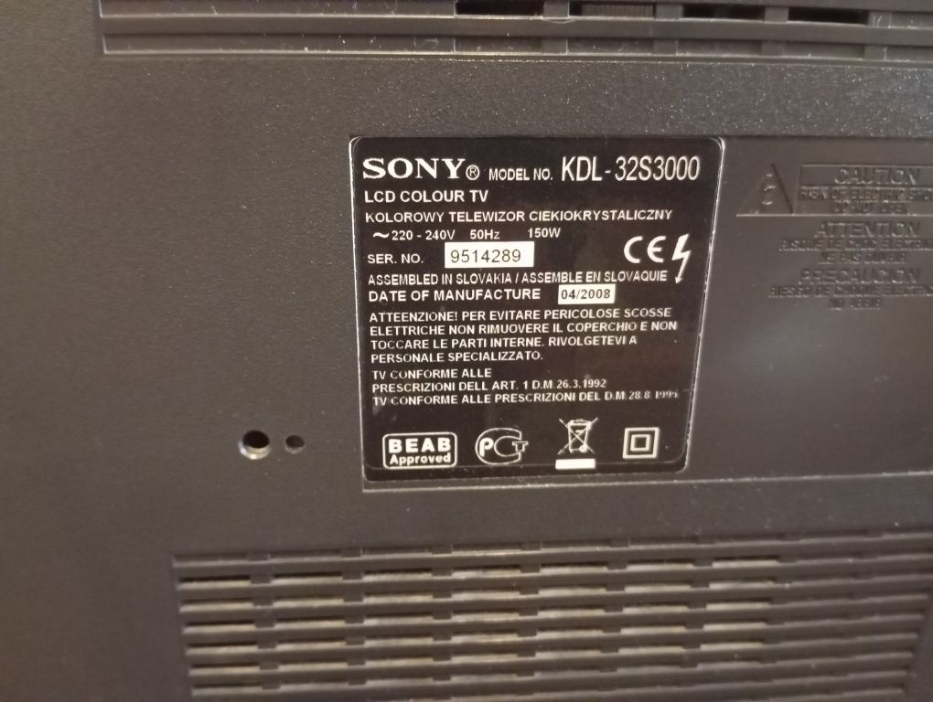 Televisão Sony LCD