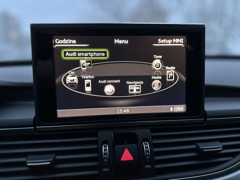 Audi VW Skoda Seat Porsche Apple Carplay / Android Auto Mapa 2024