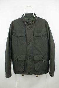 Утеплена ваксована куртка Massimo Dutti M65 Brown Wax Jacket Розмір Л