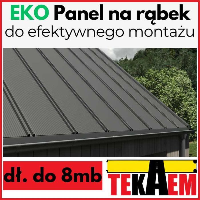 Blachodachówka stalowa modułowa od ręki na magazynie brąz grafit mat 1