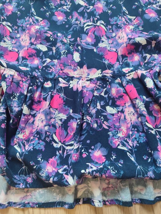 KIK sukienka MIDI MIDAXI w kwiaty stan idealny 38