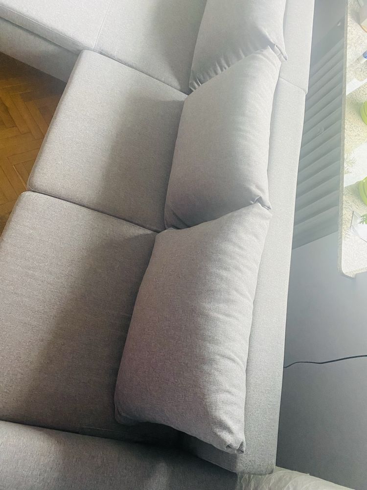 Narożnik super stan z funkcją spania, z pojemnikiem Agata Meble Hebe