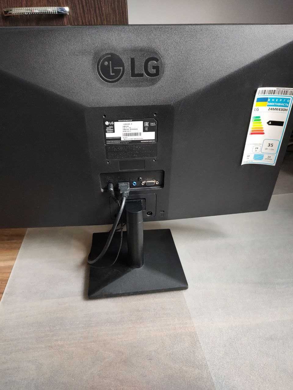 Монітор 23.8" LG (робочий, проблеми з HDMI портом)