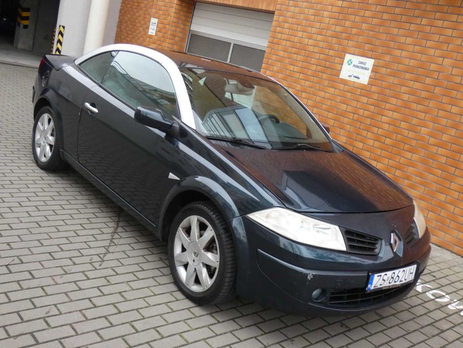 Renault Megane CC 1.9 Diesel Cabrio Sprawny Szklany Dach Okazja Tanio