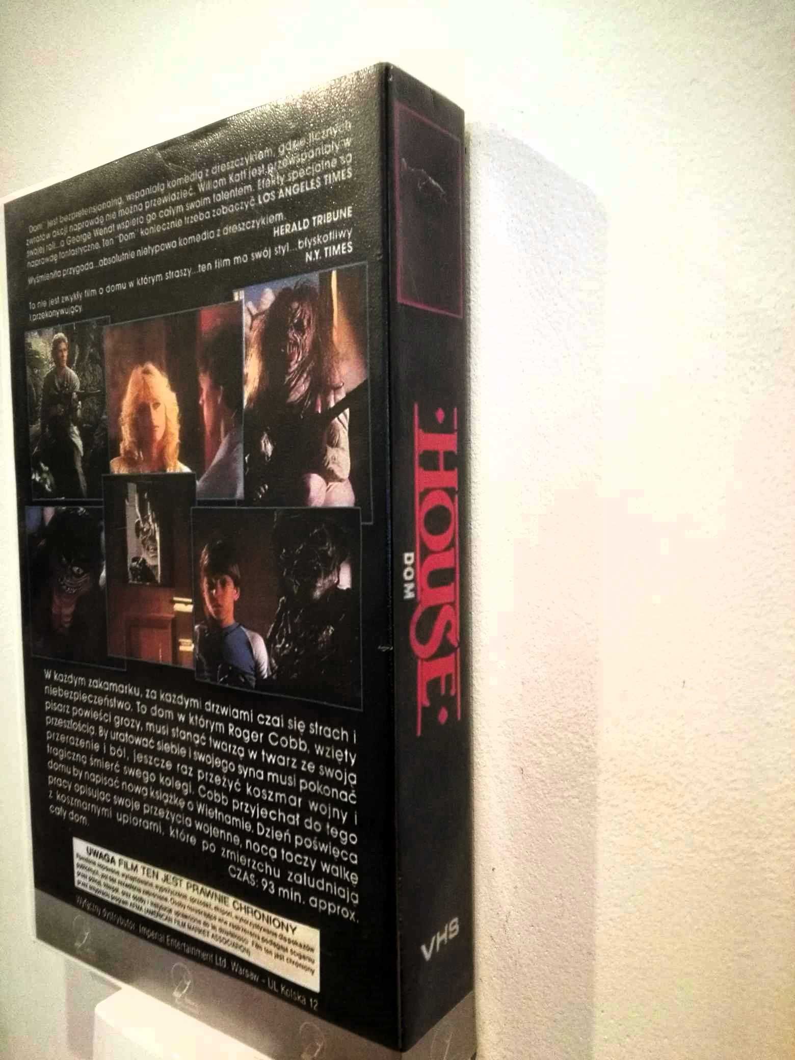 Oni żyją / dom 1 / dom 2 / katakumby - VHS FILMY HORROR Magnetowid