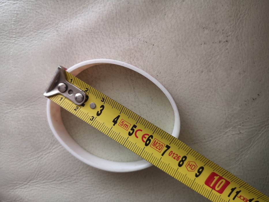 Gumowa bransoletka Polska biało czerwoni