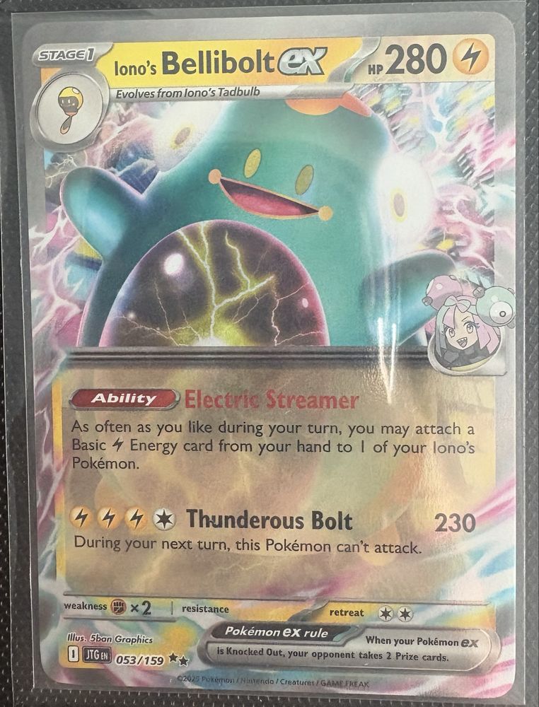 Iono's Bellibolt ex (JTG 053)