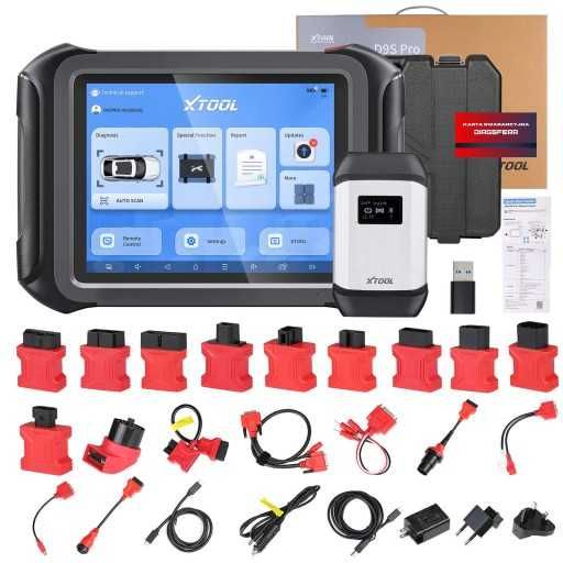 XTOOL D9S Pro Skaner Tester Diagnostyczny DoIP & CAN FD Wifi j.PL 2024