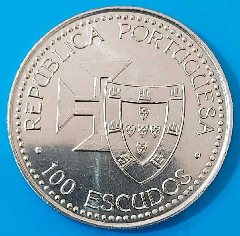 100$00 de 1989,  À Conquista Atlântico,  Madeira e Porto Santo