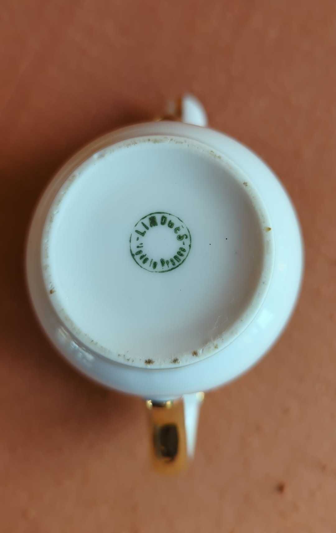 Lindíssima Leiteira Art Deco/Arte Nova em autêntica porcelana Limoges