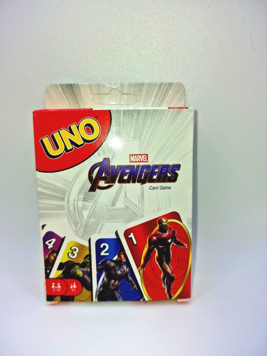 Nowe Karty Uno Marvel Avengers