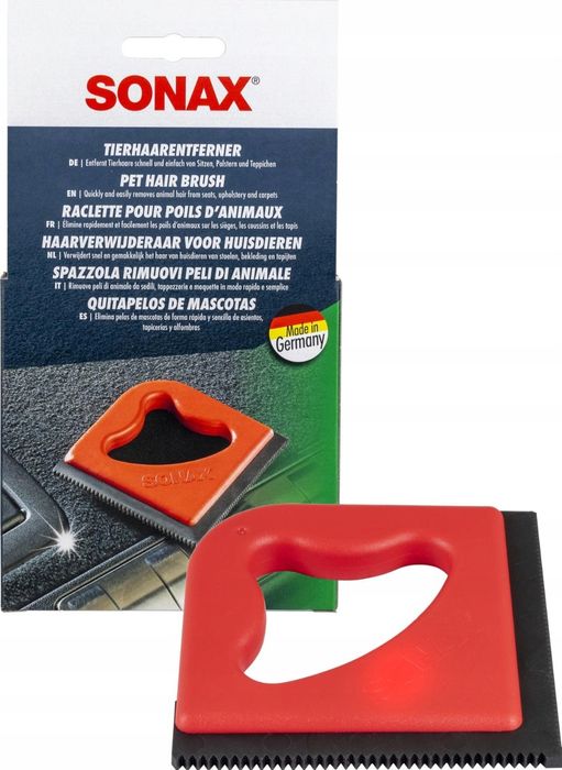 SONAX Pet Hair Brush do usuwania włosów zwierząt itp.