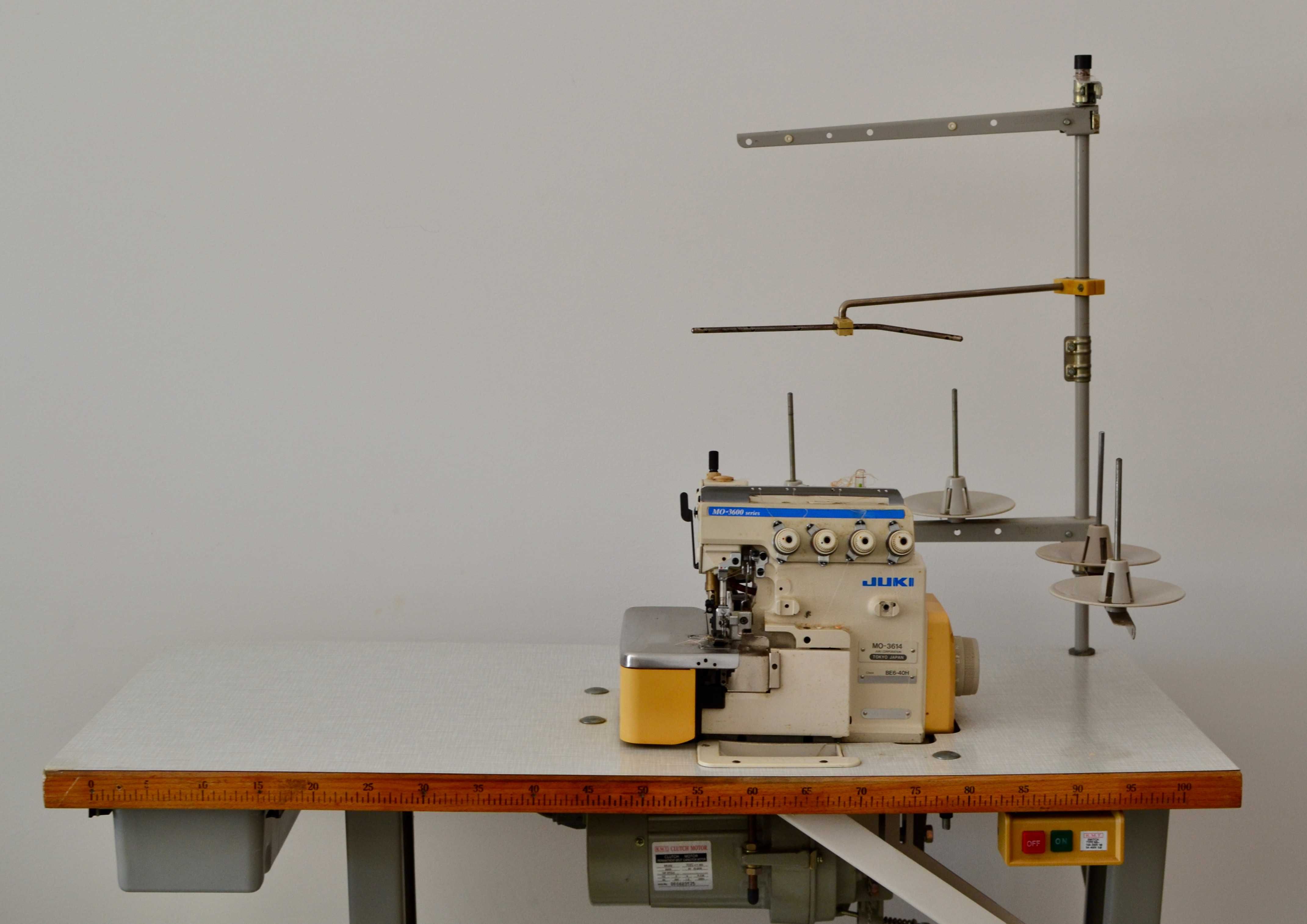 Máquina industrial corta e cose Juki MO-3614