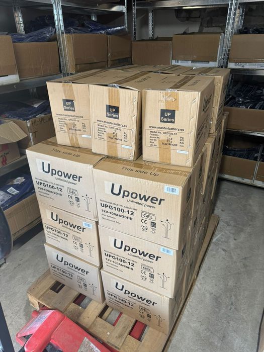 Акумулятори гелеві U power 100Ah/12в