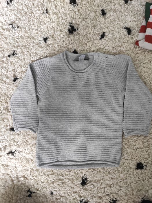 Zestaw 3 sweterków 74 chłopięce