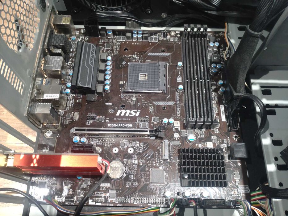 Komputer, Ryzen 5, RX 580, 24GB RAM