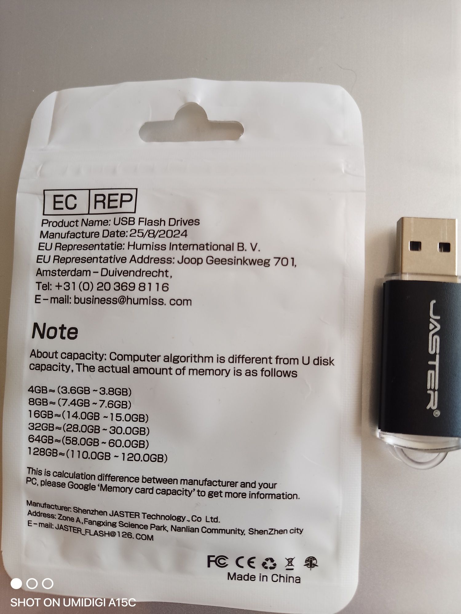 USB Flash Drive Pendrive Pamięć USB 128GB. Nowe.