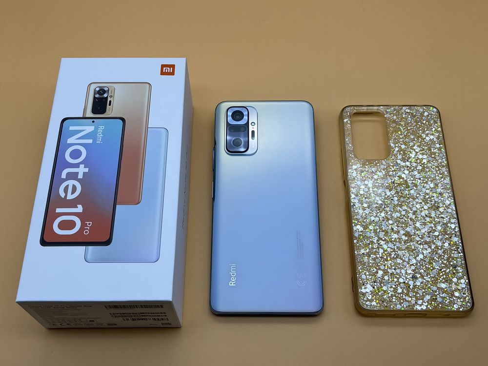 ОТЛИЧНОЕ состояние! Xiaomi Redmi Note 10 Pro 6+1/64 Gb