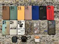 Zestaw 14 pokrowców / etui iPhone 13 Pro Airpods
