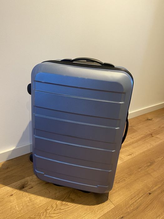 Mala grande azul rigida H62 L42 P24