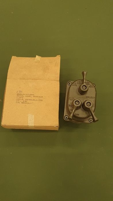 Hmmwv master switch us army włącznik świateł ORYGINAŁ