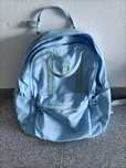 Mochila escolar azul