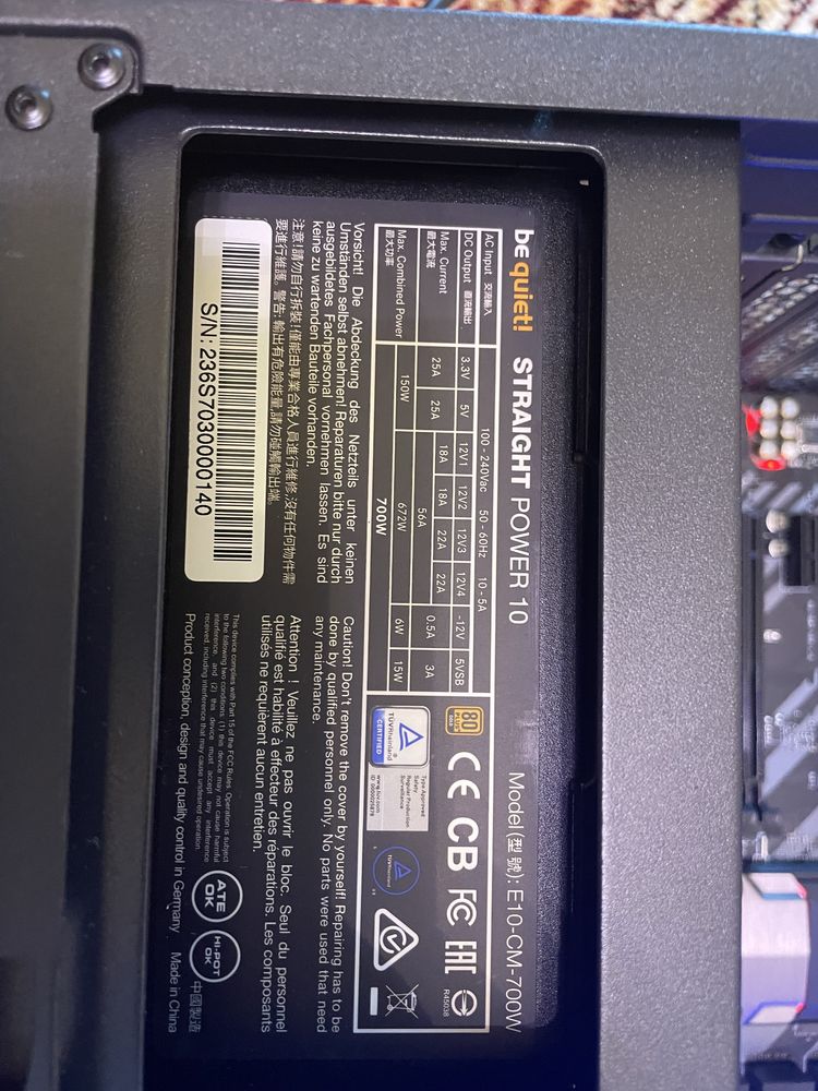 Komputer i7-8700k Noctua 32GB DDR4