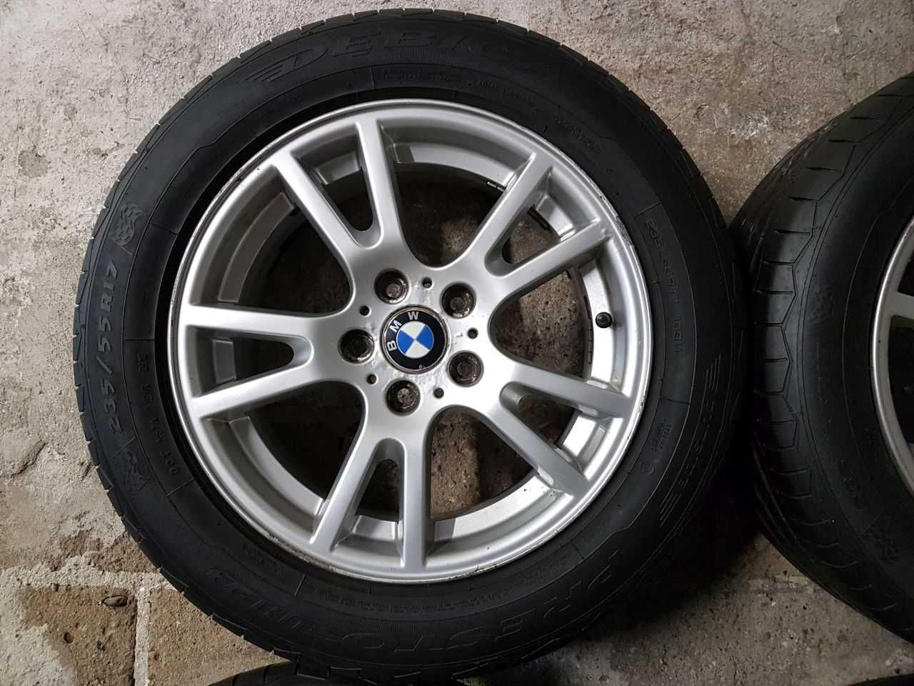 Felgi aluminiowe BMW R17 5x120 opony letnie Dębica 235/55R17 6mm 2018r