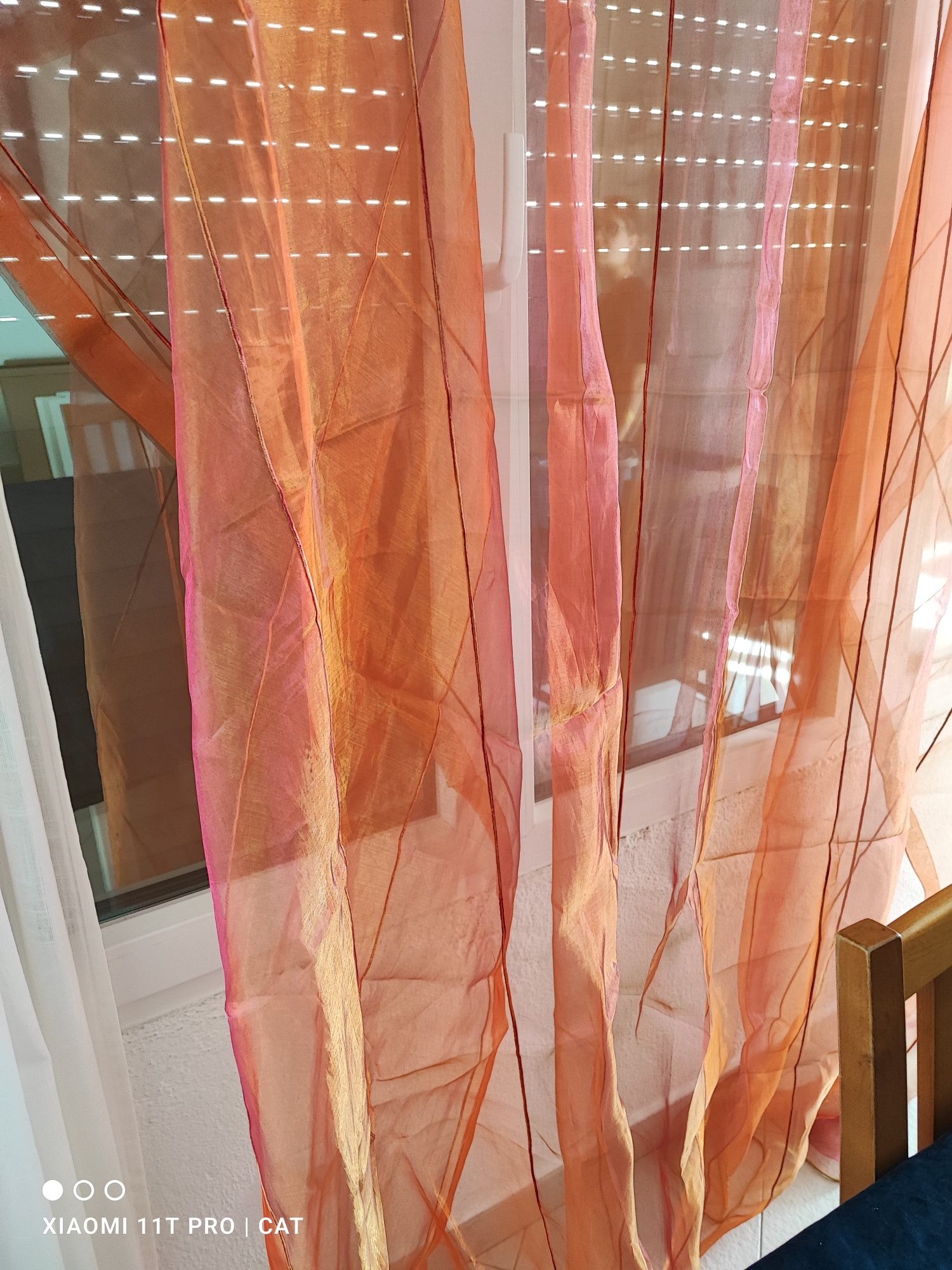 Cortinados em organza