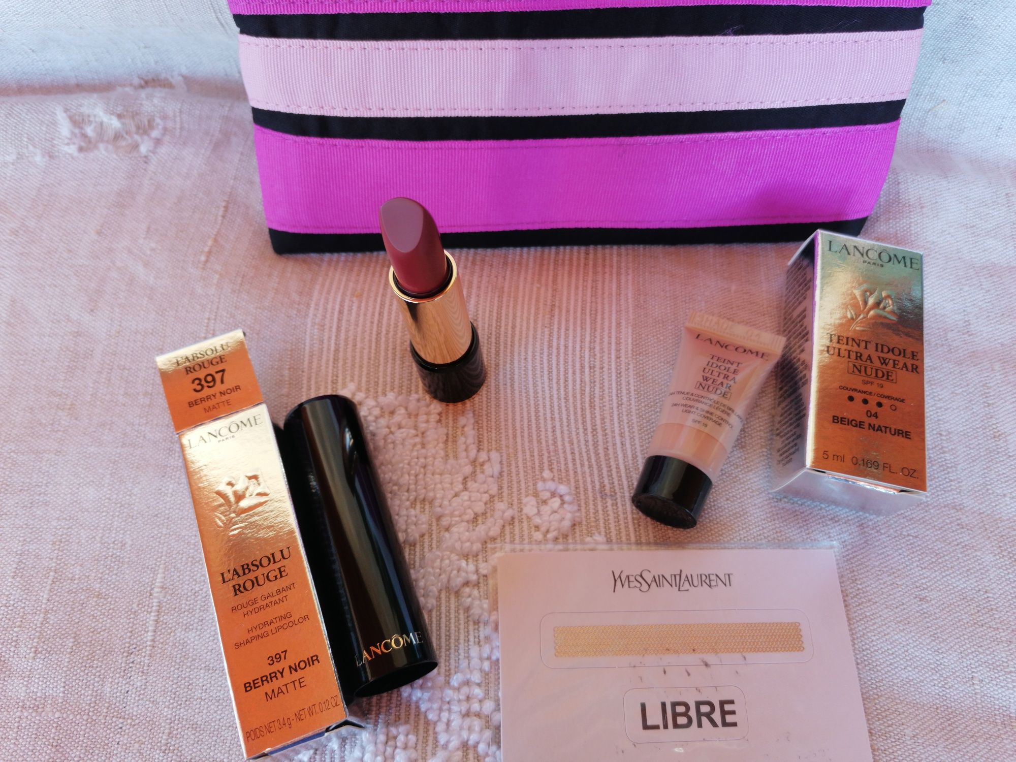 Conjunto ysl e lancome