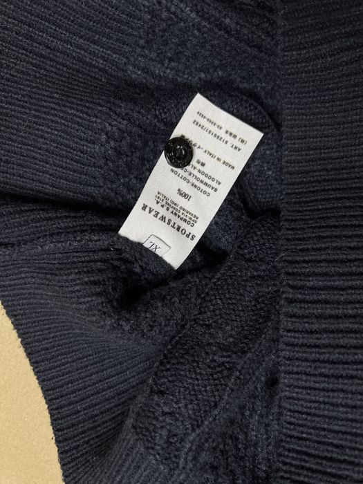 Вязаный свитер Stone Island оригинал размер XL - L винтаж