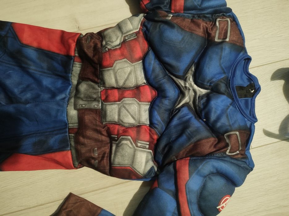 Strój karnawałowy Kapitan Ameryka