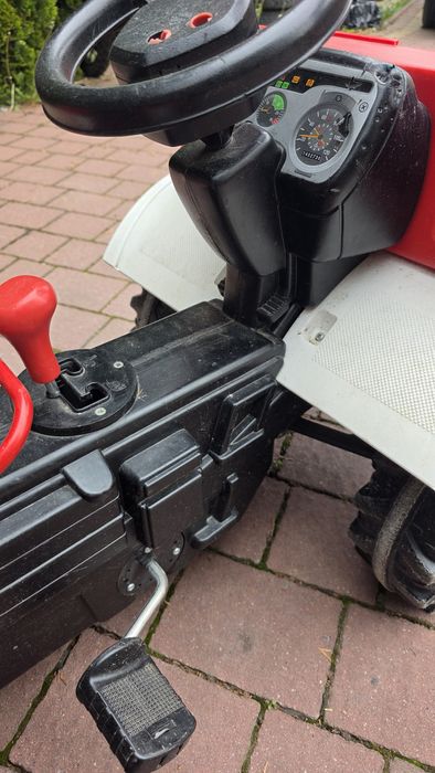 Ciągnik dla dzieci traktor rolniczy Ciągnik na pedała przyczepa autko