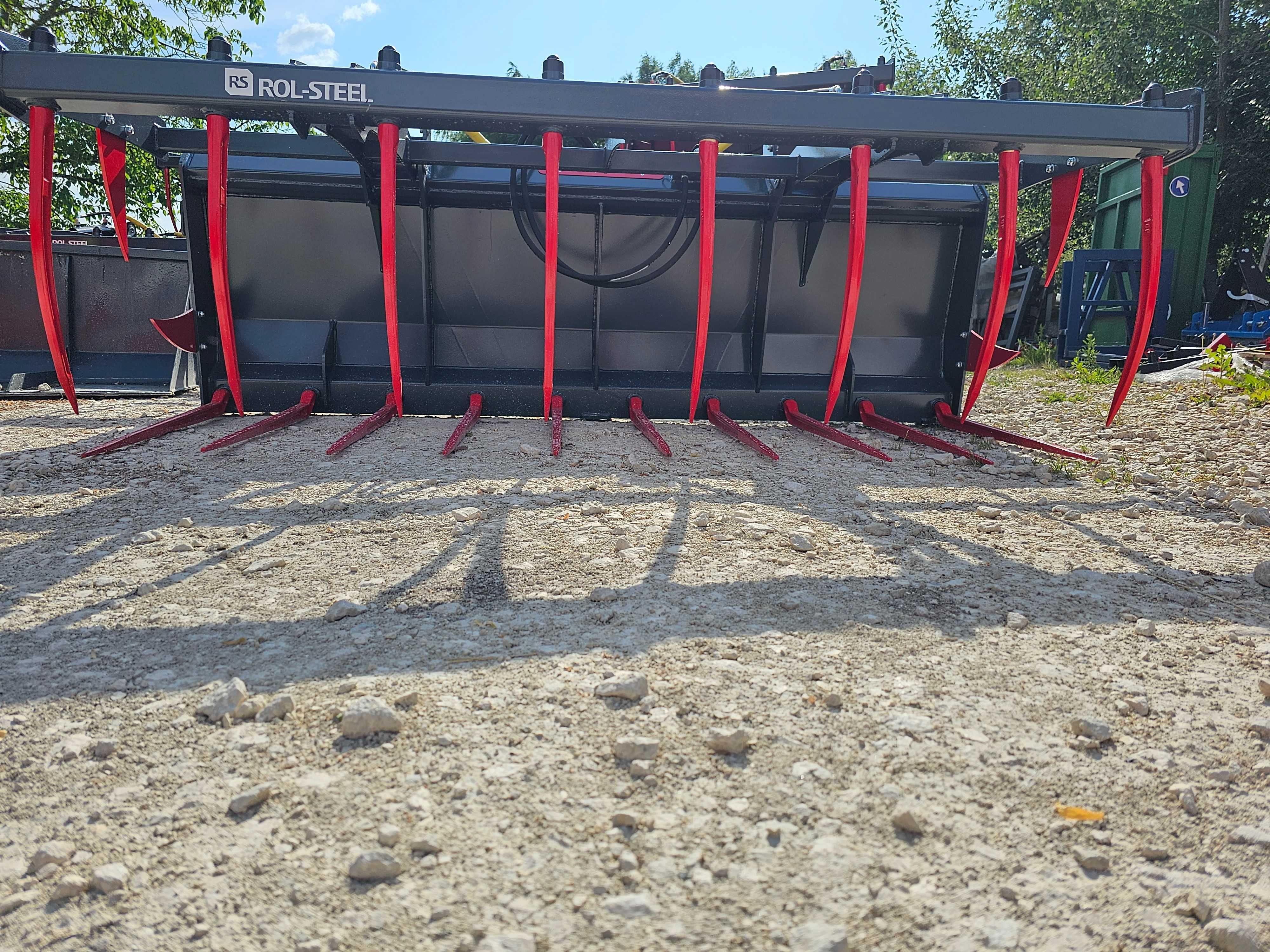 Krokodyl widło szuflo łyżko krokodyl do tura ładowarki ROL-STEEL nowe