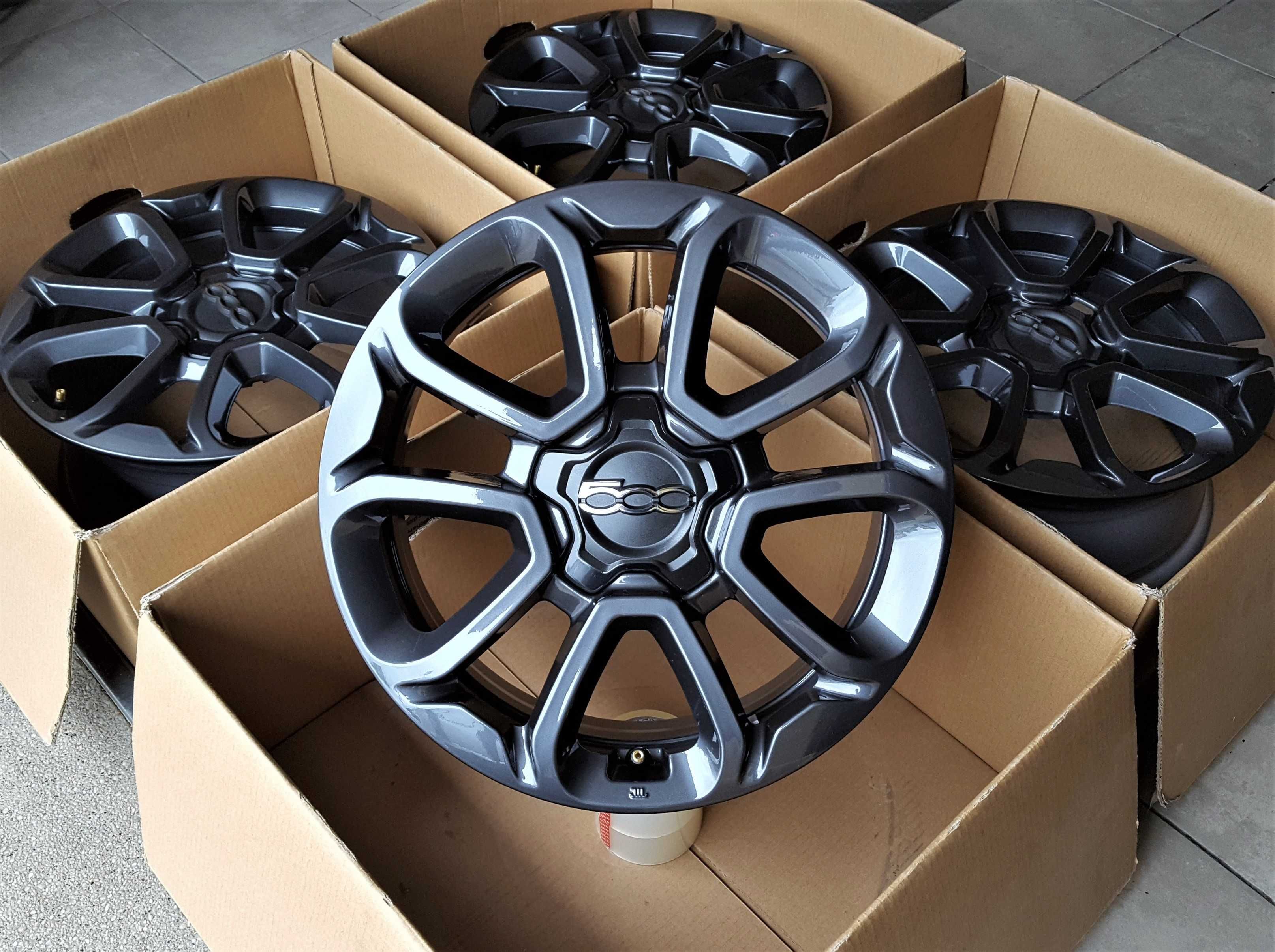 Alufelgi 16 5x110 Fiat 500x Croma Nowe Oryginalne Grafit ! 497#