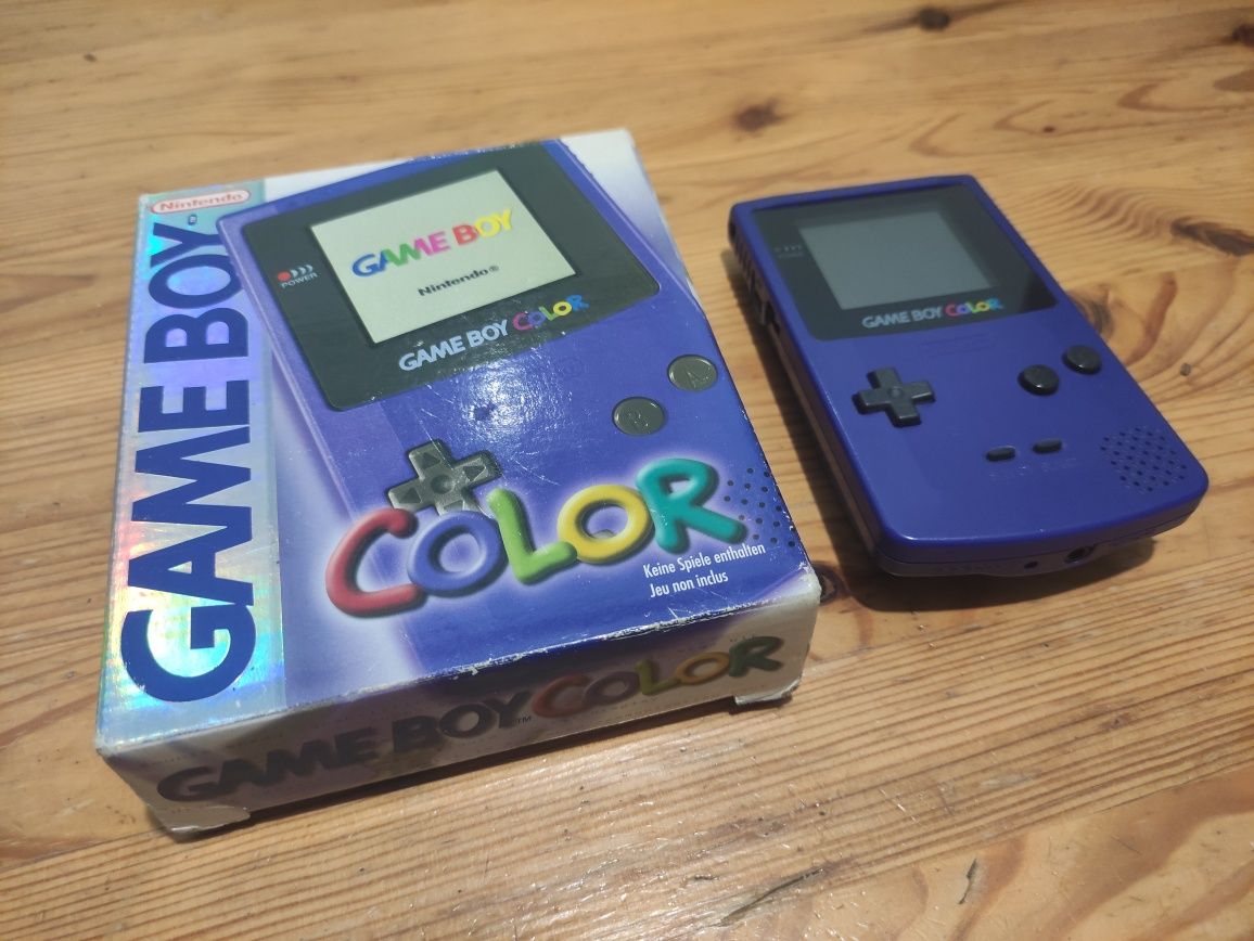 Gameboy game boy color box pudełko wersja europejska