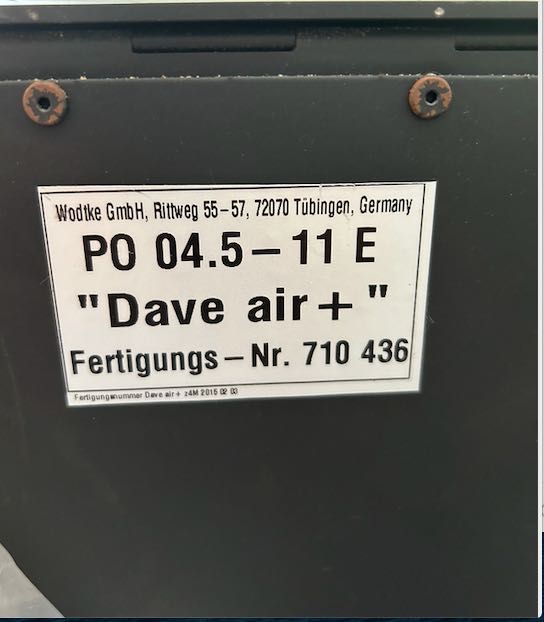 Lareira pellet WODTKE  Dave air+