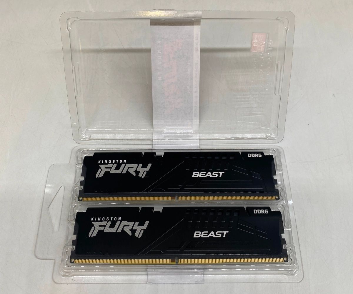 Kingston FURY 32GB (2x16GB) 6000MHz CL36 Beast Black EXPO AMD