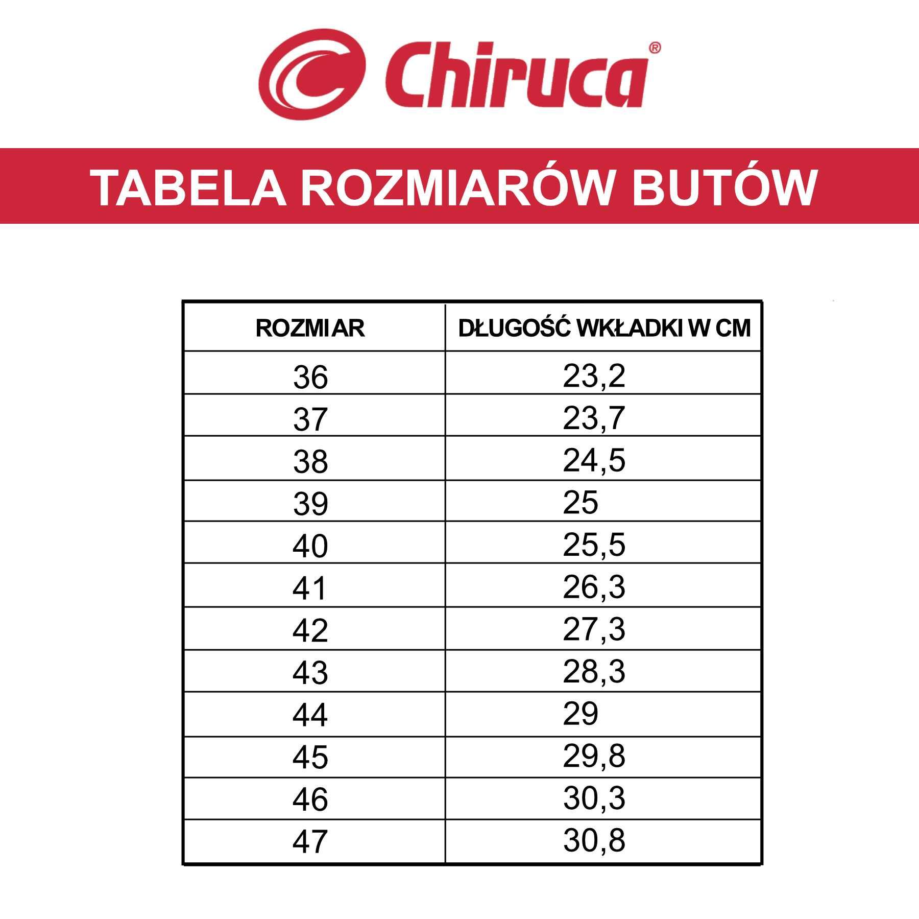 Buty trekkingowe Chiruca Urales r. 43 - nowe, z metkami i pudełkiem