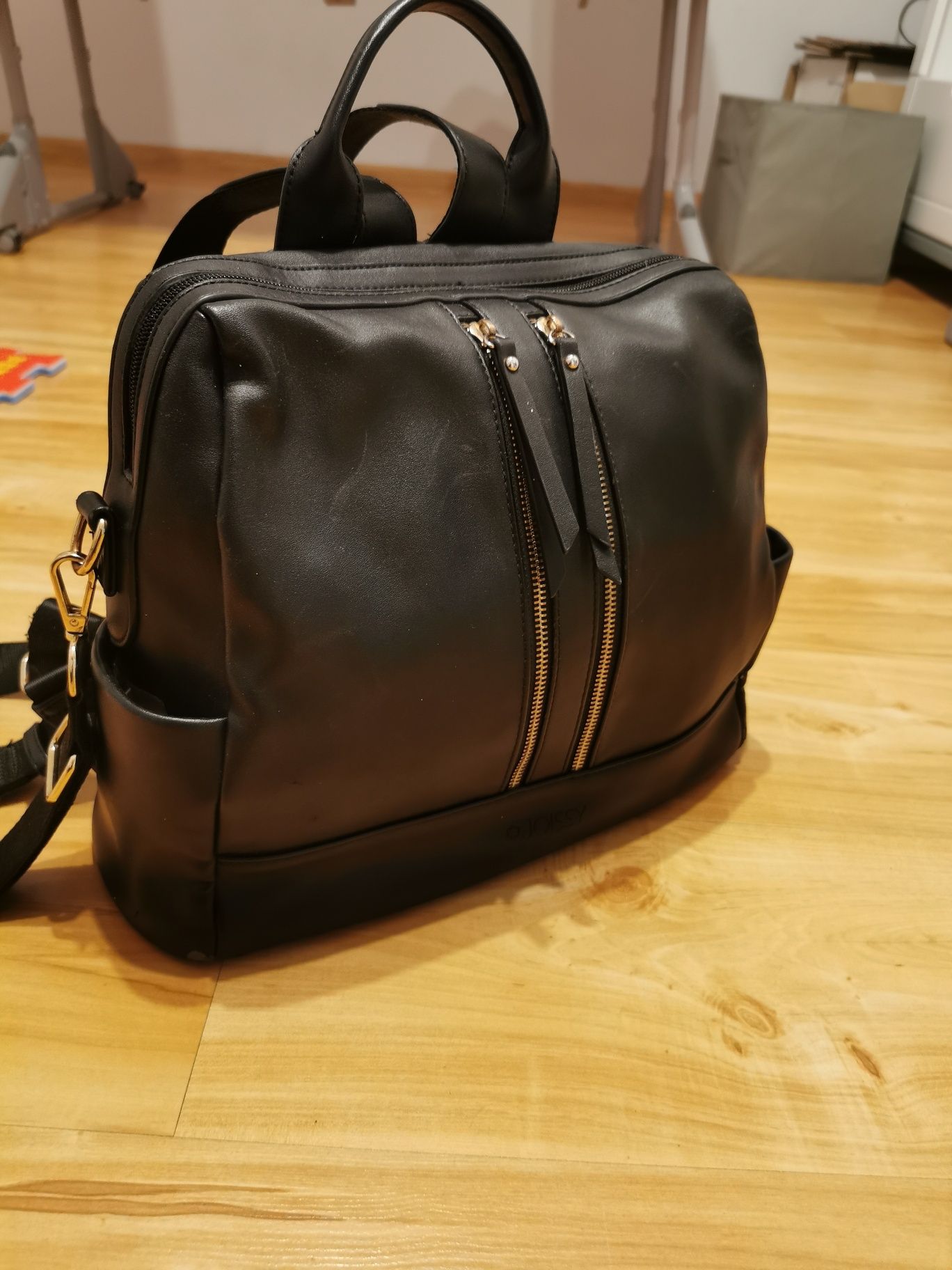 JOISSY Plecak i torba dla mamy 2w1 MINI black Gold 
JOISSY Plecak i