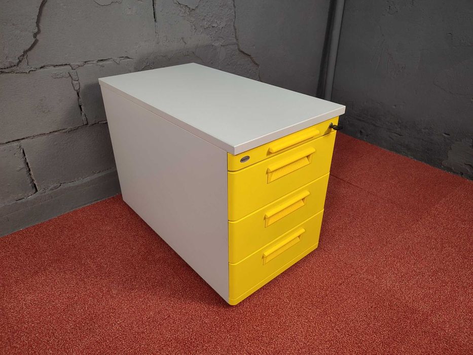 WERNDL biurowa szafka na kółkach zamykana kontenerek szuflady biuro