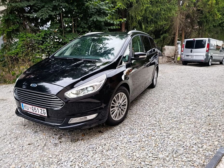 Ford Galaxy 7 miejsc Bogata Opcja nowe opony tarcze klocki akumulator