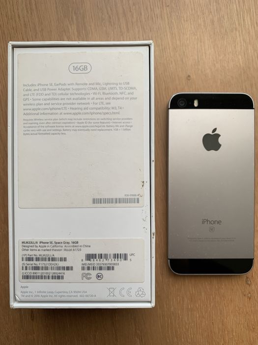 Iphone SE 2016 16GB Neverlock