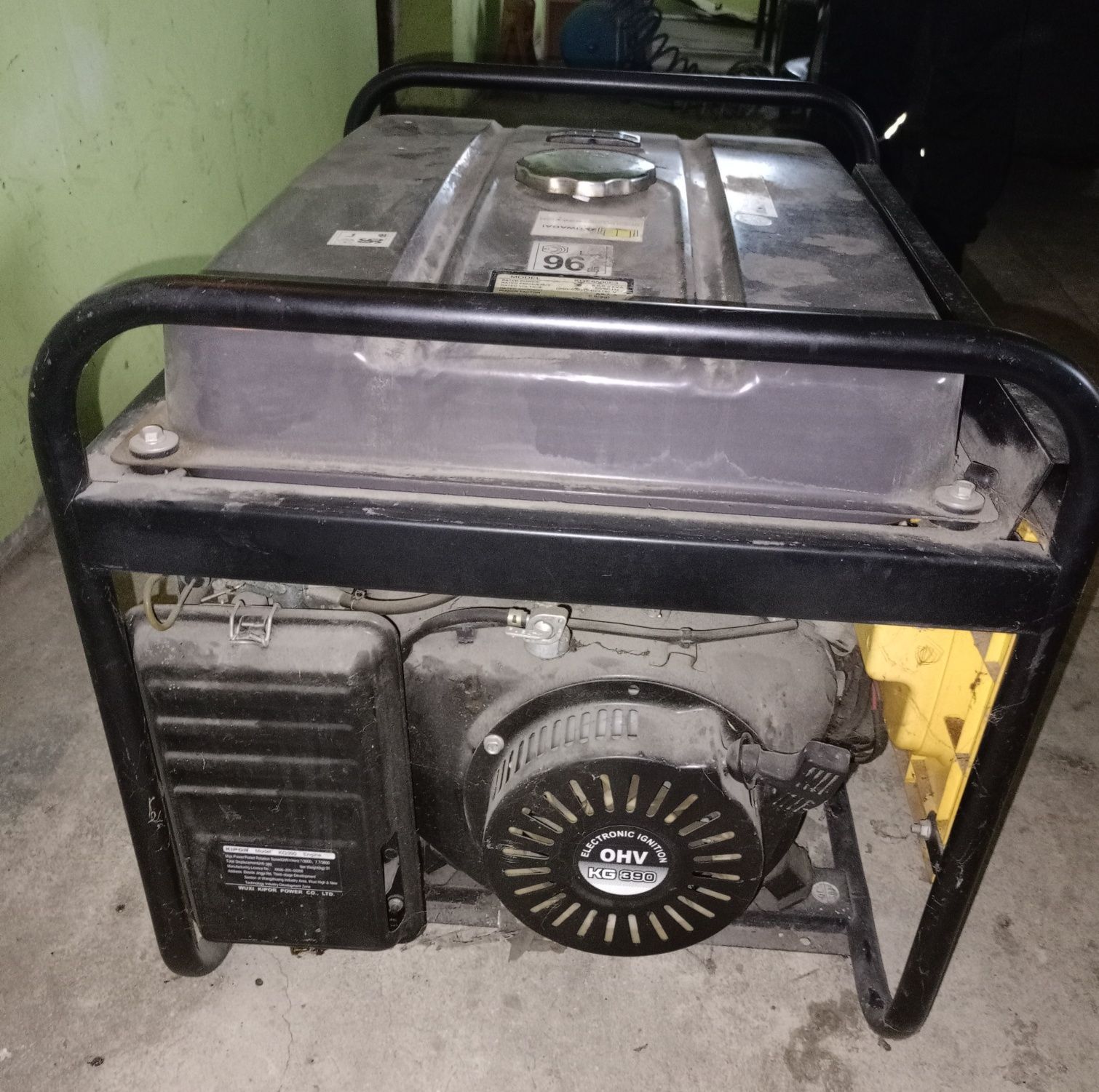 Agregat prądotwórczy Kipor KGE 6500 E3 6.2 kVA
