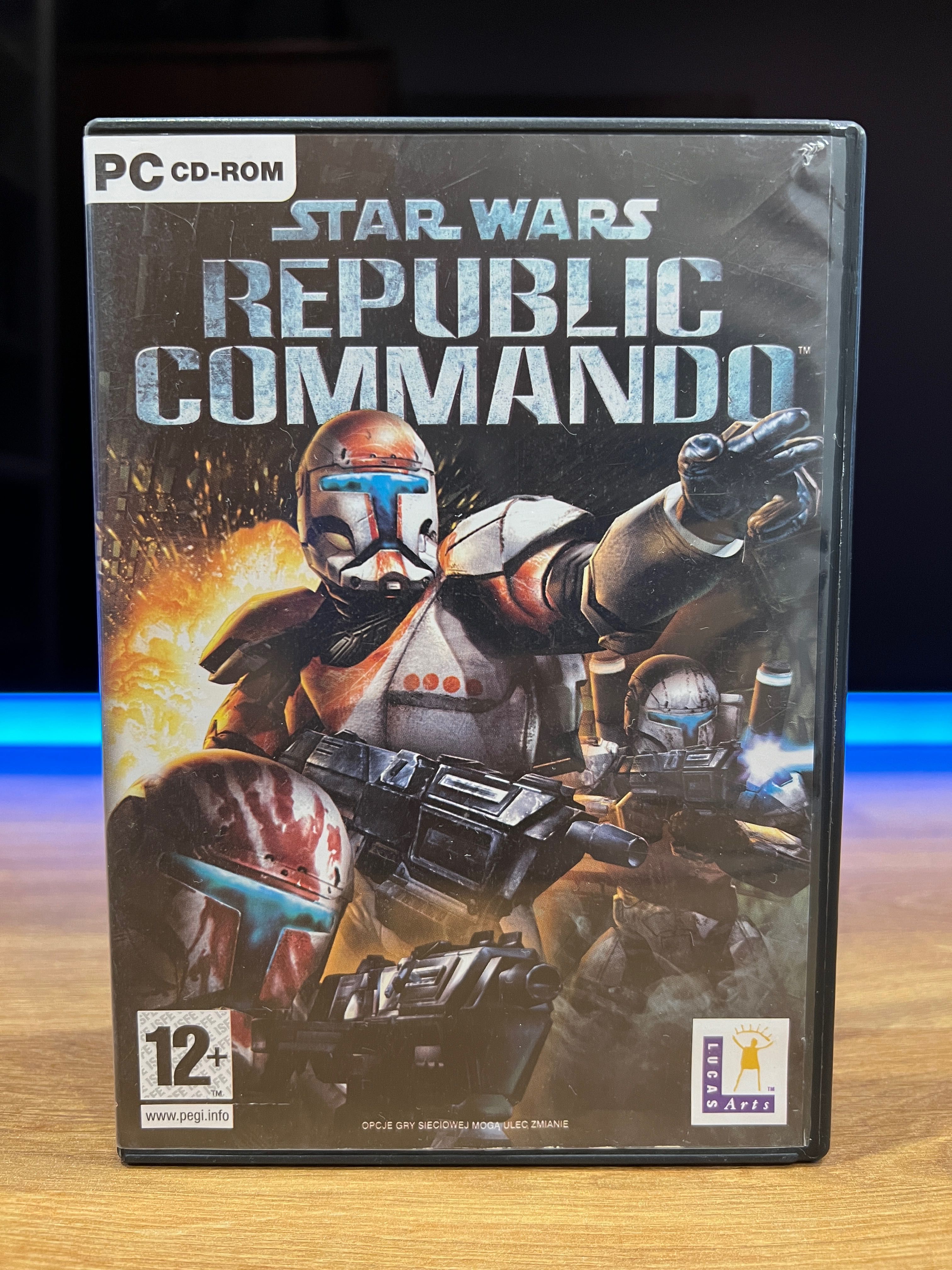 Star Wars Republic Commando (PC PL 2005) DVD BOX  premierowe wydanie