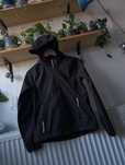 Kurtka Softshell czarna wiosenna 158 h&m