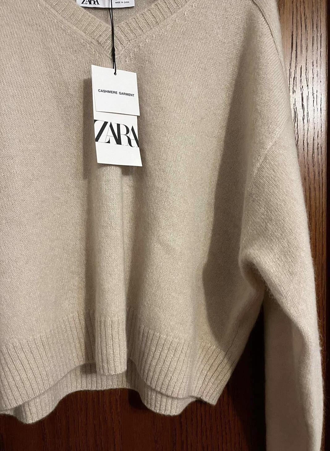 Nowy sweter kaszmirowy Zara