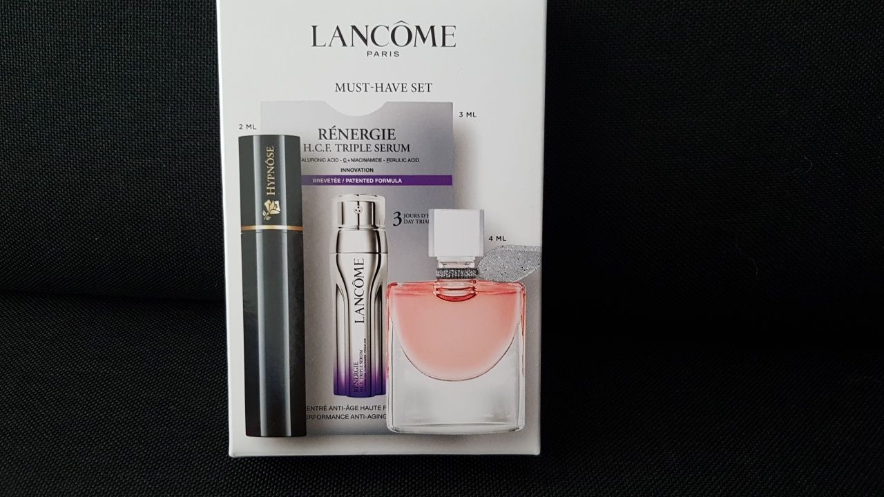 Подарочный набор Lancome из 3 мини версий,годен до 09.2024,оригинал.