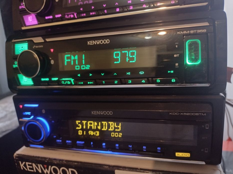Автомагнитола процессорная Kenwood kmm 306