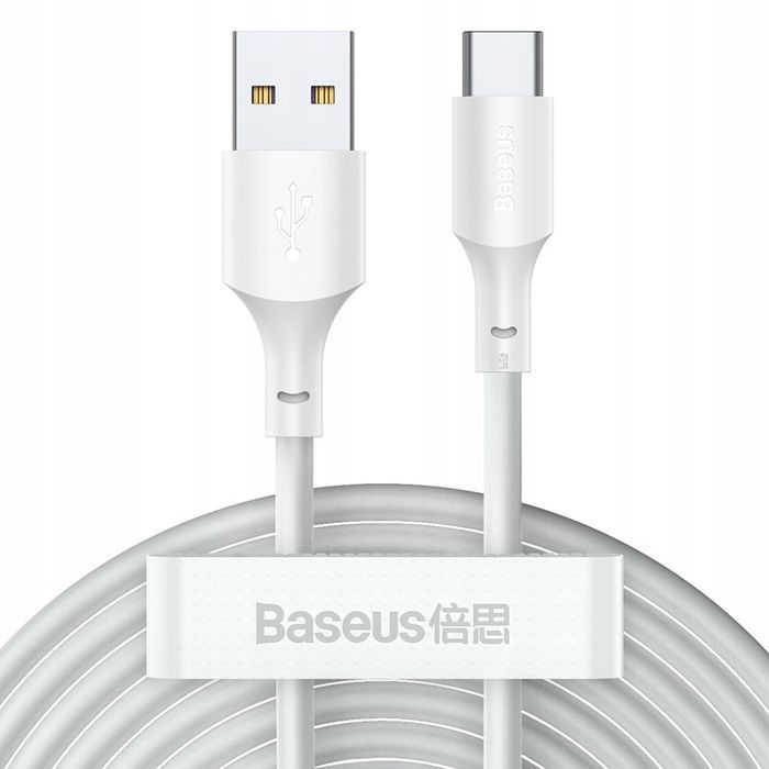 2X Baseus Kabel Usb - Usb-C 1,5M 40W 5A Do Samsung